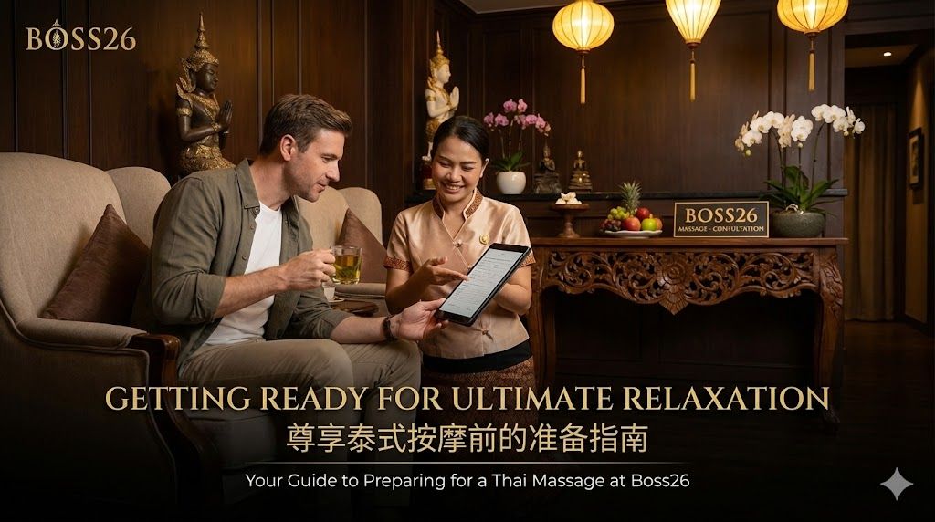 尊享泰式按摩前的准备指南：在 Boss26 为您打造完美体验